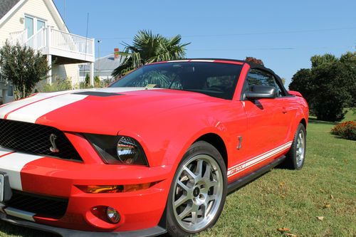 2007 ford mustang shelby gt500 convertible 2-door 5.4l