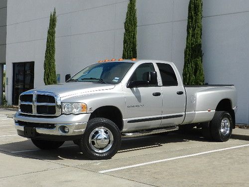 2003 dodge ram 3500 4x4 6 speed 5.9l cummins diesel dually quad cab long bed