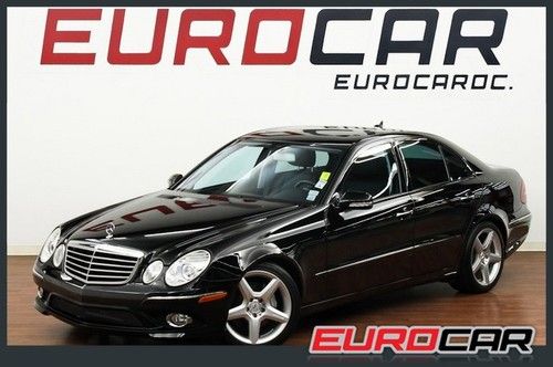 E350 sedan highly optioned premium 1 sport package amg wheels designo wood trim