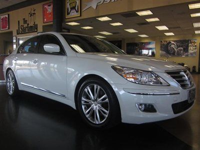 2010 hyundai genesis pearl white 4.6l v8 sedan