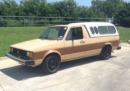 1982 volkswagen rabbit pickup (caddy) 1.6l diesel 5 speed