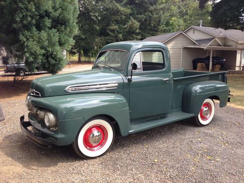 1951 ford f1 five star extra cab complete restoration / 51k orig miles