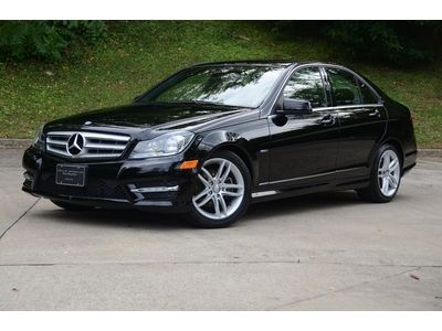 Clean carfax!! 2012 c250 sport, gps nav, bluetooth, sat radio &amp; ipod port