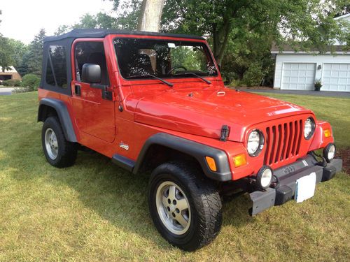 1999 jeep wrangler sport sport utility 2-door 4.0l (manual transmission)