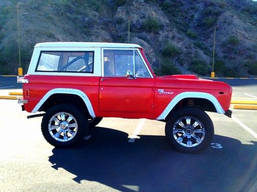 1977 ford bronco custom sport utility 2-door 5.0l