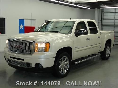 2011 gmc sierra denali awd crew sunroof nav dvd 14k mi texas direct auto