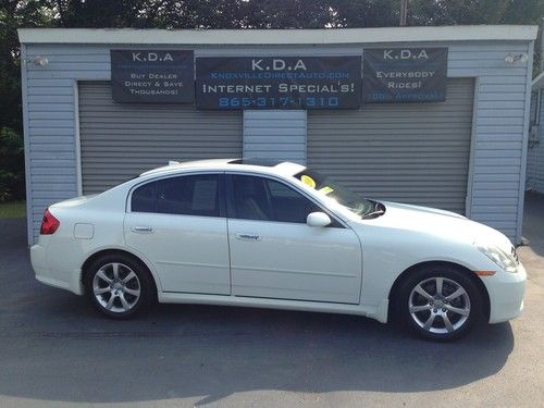 2006 infiniti g35 sedan, loaded, super clean!!!!!!