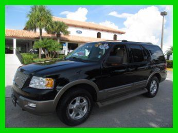 04 black 7-passenger 5.4l v8 4wd suv *cd changer *dvd video *heated/cooled seats