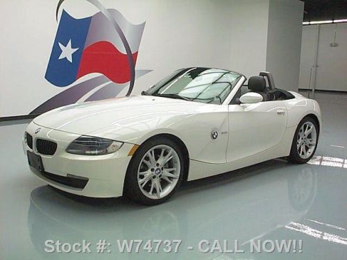 2008 bmw z4 3.0i roadster sport auto heated leather 20k texas direct auto