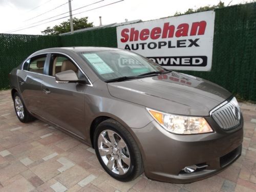 2010 buick lacrosse cxl automatic 4-door sedan leather sunroof one owner