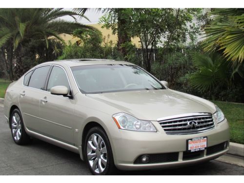 06 infiniti m35 sport navigation moon roof heated seats dual power seats clean