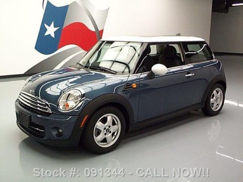 2011 mini cooper turbocharged auto pano sunroof 30k mi texas direct auto