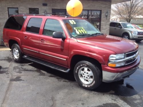 2003 chevrolet suburban 1500 lt 4x4 remote start