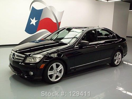 2010 mercedes-benz c300 sport sedan auto sunroof 63k mi texas direct auto