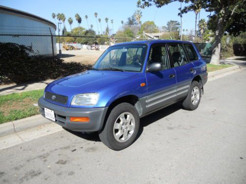 1996 toyota rav4 base sport utility 4-door 2.0l no reserve!!