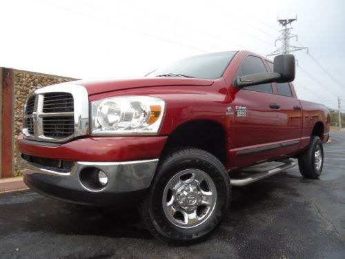 6 speed-4x4-cummins-big horn edition-slt-short bed-new tires-pwr seat-exh brake-