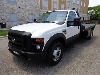 2008 f350 dually reg cab 11&#039; cm flat bed powerstroke turbo diesel auto 1 owner