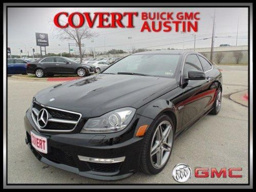 13 mercedes c-class c63 c 63 amg v8 leather nav warranty one owner