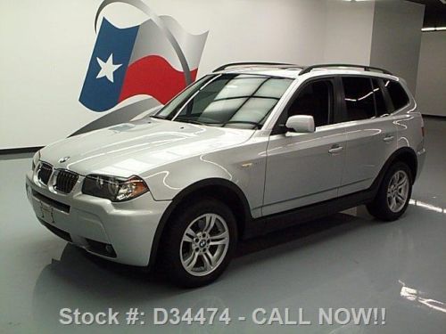 2006 bmw x3 3.0i awd pano sunroof leather alloys 68k mi texas direct auto