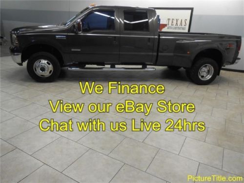 06 f350 fx4 4x4 lariat leather sunroof heated seats dually we finance texas