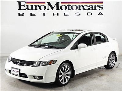 White financing four door sedan sunroof 10 mugen 08 manual vtec civicsi used md