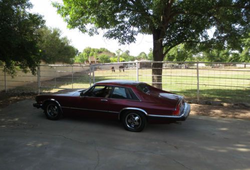 1984 jaguar xjs v12 - professionally maintained - low mileage - original - red