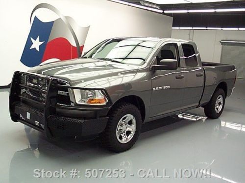 2011 dodge ram quad 6-passenger dvd brush guard 22k mi texas direct auto