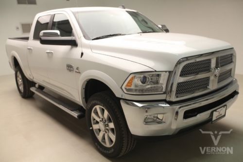 2014 navigation sunroof 20s aluminum leather heated cummins diesel