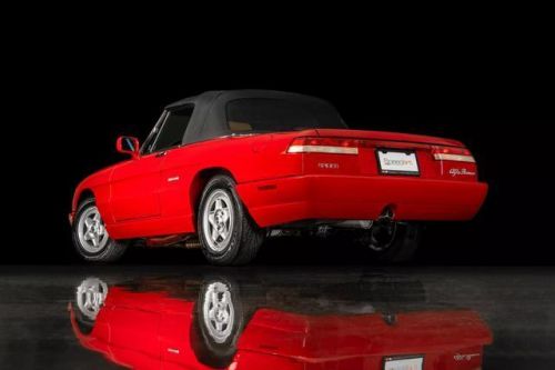 1991 alfa romeo spider base 2d convertible