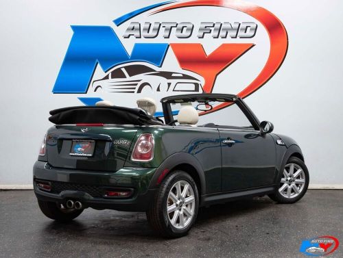 2012 mini cooper s clean carfax, convertible, heated seats, leather,