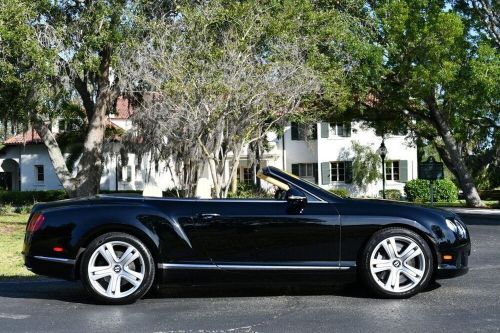 2013 bentley continental gt 2 door convertible w/navigation