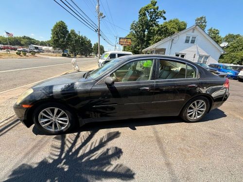 2004 infiniti g35 base rwd 4dr sedan w/leather