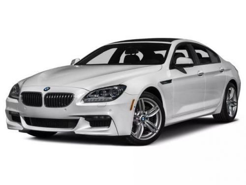 2015 bmw 6-series 650i gran coupe 4d