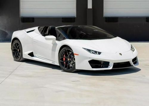 2017 lamborghini huracan lp 580-2 spyder convertible 2d