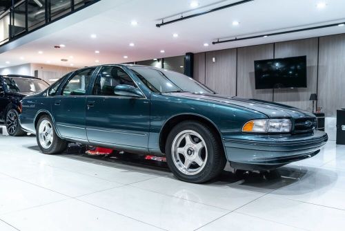 1996 chevrolet impala ss sedan only 13k miles! stunning color combo! ico