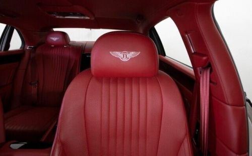 2018 bentley flying spur v8 s *white on red* *4-seat configuration*