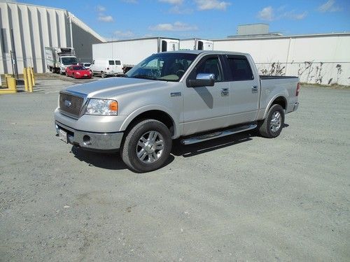 2006 ford f-150 lariat crew cab pickup 4-door 5.4l no reserve