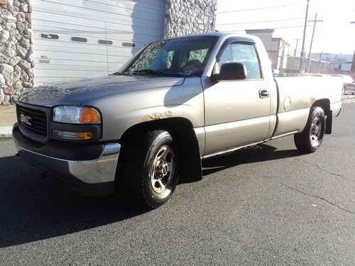 1999 gmc sierra 1500 sl pickup truck runs great low miles