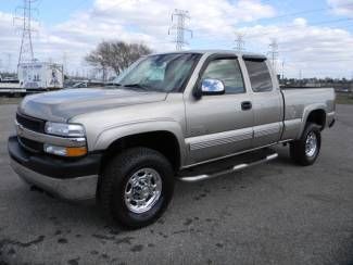 02 chevy silverado 25000 ls extended cab duramax diesel 92 k miles clean truck