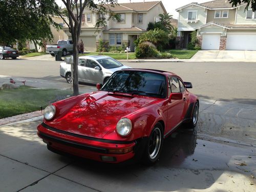 Excellent original 911 turbo...kept fresh and garaged.