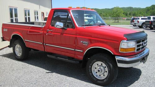 Super mint  7.3 l  diesel 1996 ford f-250 xlt 4x4, 48k miles