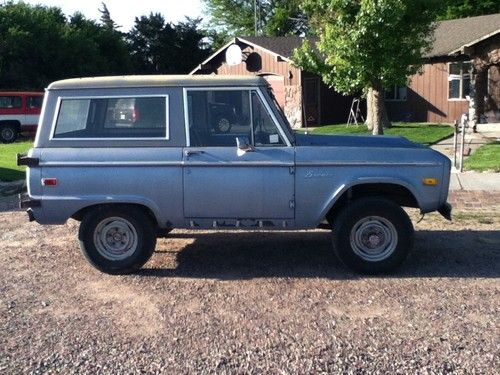 1975 ford bronco ranger sport utility 2-door 5.0l