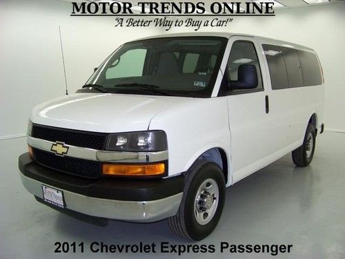 2012 chevy express g3500 12 passenger 6.0 v8 cruise rear ac am fm cd 39k