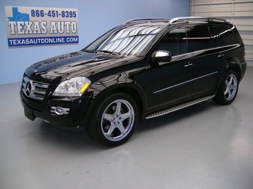 We finance!!!  2009 mercedes-benz gl550 4matic auto roof nav rcam 2 tv's 3rd row