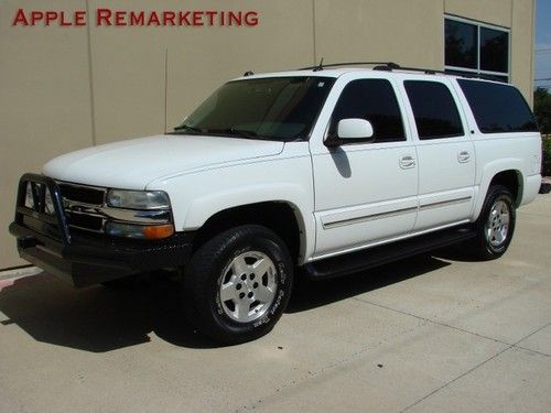 Suburban lt 4wd dvd mroof warranty 59 pics we finance texas