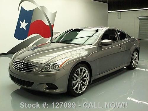 2008 infiniti g37 sport 6-spd sunroof nav rear cam 48k texas direct auto