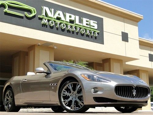 2011 maserati granturismo convertible, navigation, bose, heated seats