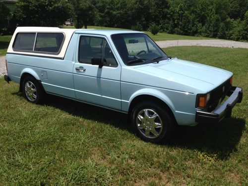 Vw volkswagen rabbit turbo diesel pickup caddy