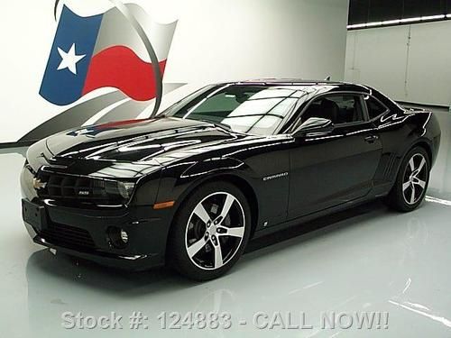 2010 chevy camaro ss auto htd leather 20" wheels 63k mi texas direct auto