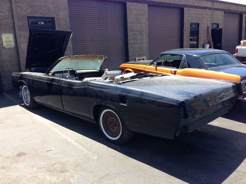 1966 lincoln continental convertible plus parts car